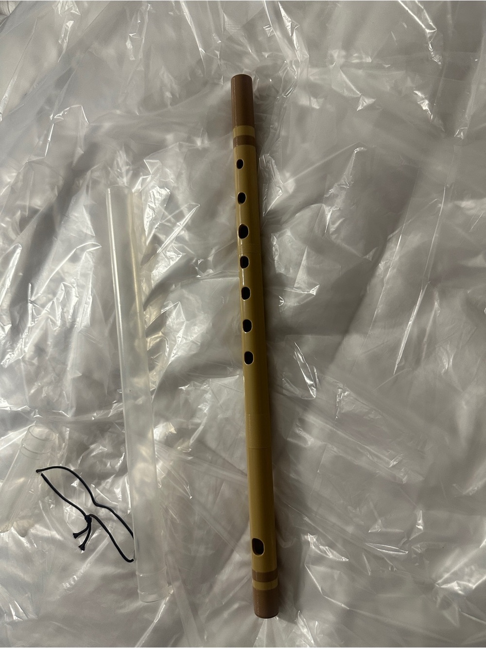 plastic shinobue 7-hole 7-tone Traditional Japanese Flute - Picture 1 of 4